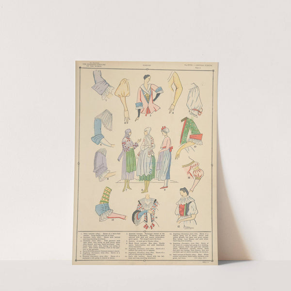 Central Europe - Sleeves by Paul Louis de Giafferri
