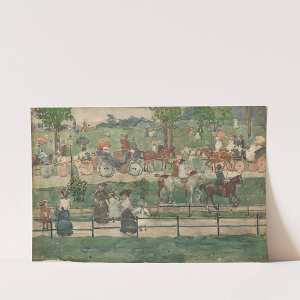 Central Park (1900) by Maurice Prendergast