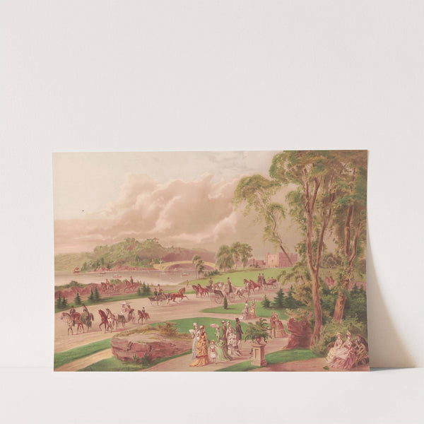 Central Park, New York (1875) by F. Gleason