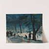 Central Park, Winter (circa 1905) by William James Glackens