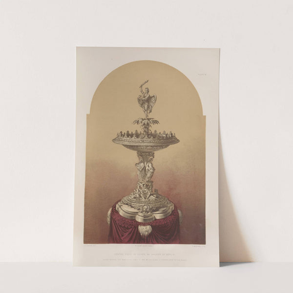 Centre piece in silver by Matthew Digby Wyatt