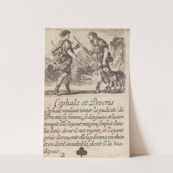 Cephale et Procris by Stefano Della Bella