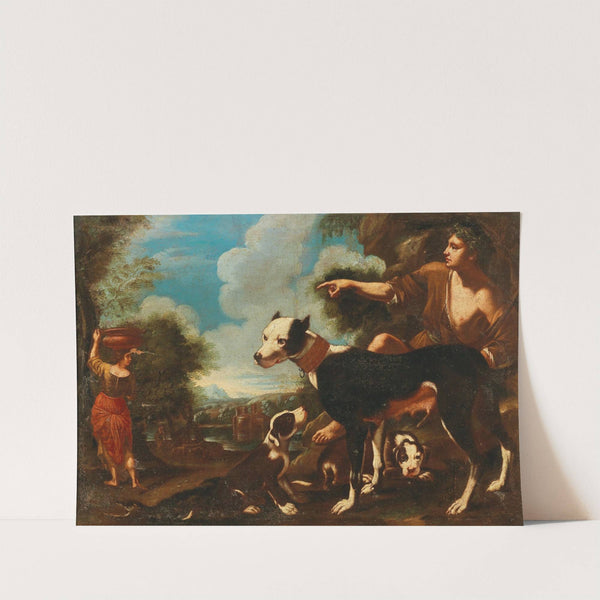 Cephalus and Procris by Roman School