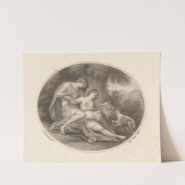 Cephalus and Procris (1783) by Giovanni Battista Cipriani