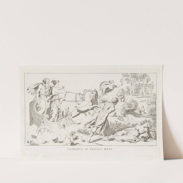 Cephalus et Procris Mors by Giulio Romano