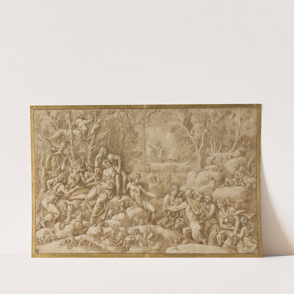 Cephalus Grieves for Procris (ca. 1530) by Giulio Romano