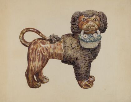 Ceramic Dog