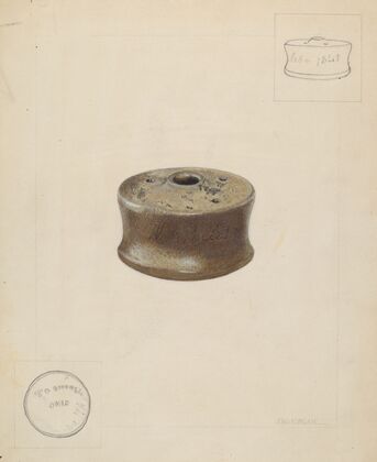 Ceramic Ink Well