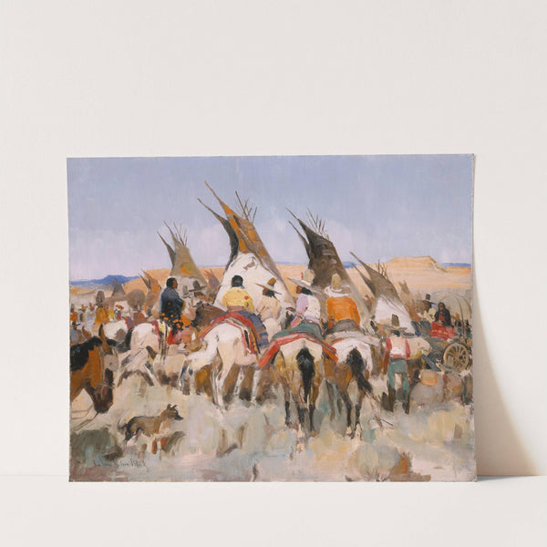 Ceremonial at Black Lake by LaVerne Nelson Black