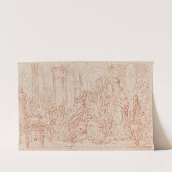 Ceremony of Consecration by French School