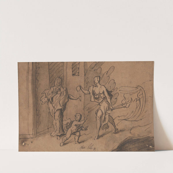 Ceres and Abas: Ovid, Metamorphoses, Book 5 by Thomas Carwitham