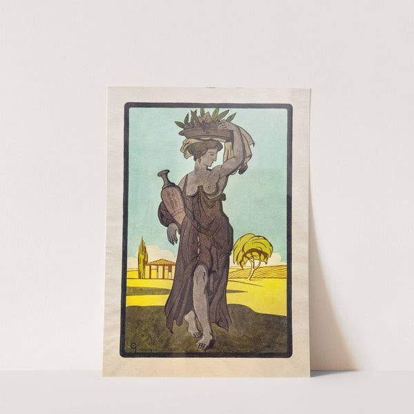 Ceres in the fields by Georges Gaudion