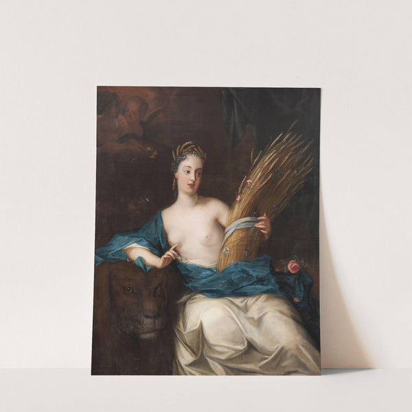 Ceres or Allegory of the Element Earth by Georg Engelhard Schröder