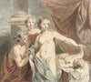 Ceres, Venus, Bacchus en slapende Amor