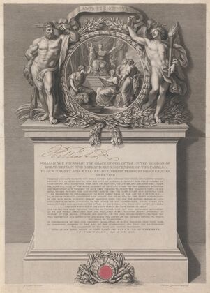 Certificate Of The Royal Academy Of Arts Appointing Henry Perronet Briggs To Be An Associate, November 7, 1825 (1825)