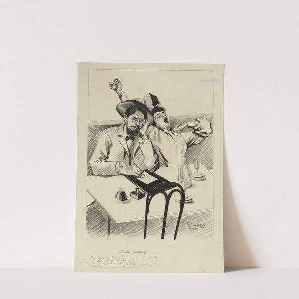 Ces bons paternels ou Au quartier latin (1905) by Fernand Louis Gottlob