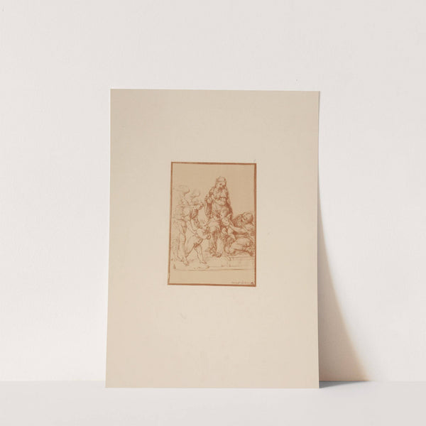 Cesare da Sesto - Drawing of the holy family by P. & D. Colnaghi