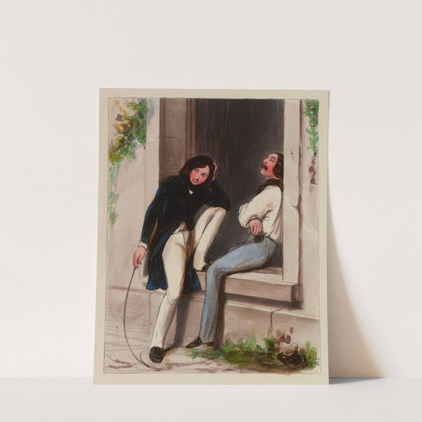 C’est moi – C’est moi. – Elle me fait l’oeil (1839-1841) by Paul Gavarni