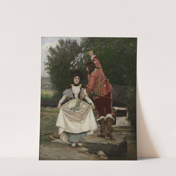 Čeština; Jaro (U potoka) by Václav Brožík