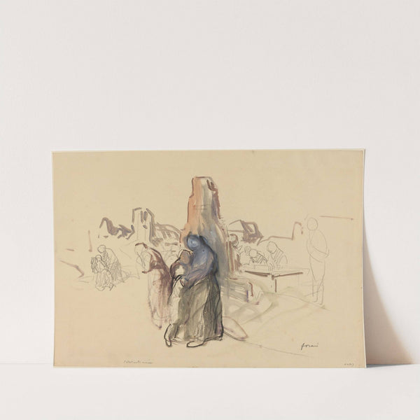 C’etait notre maison (c. 1914-1919) by Jean-Louis Forain