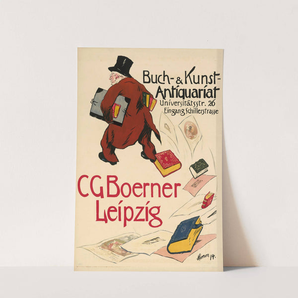 CG Boerner Leipzig. Buch- & Kunst- Antiquariat (1914) by Eugen Hamm