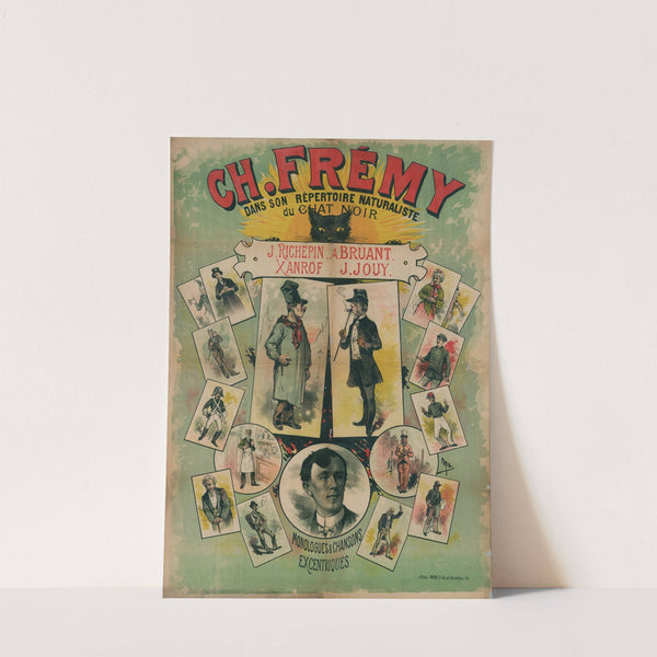Ch. Fremy Dans Son Repertoire Naturaliste Du Chat Noir (1880-1900) by Cândido de Faria