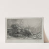 Chailli; End of a Storm (Effet d’orage) (c. 1857–1911) by Alphonse Legros