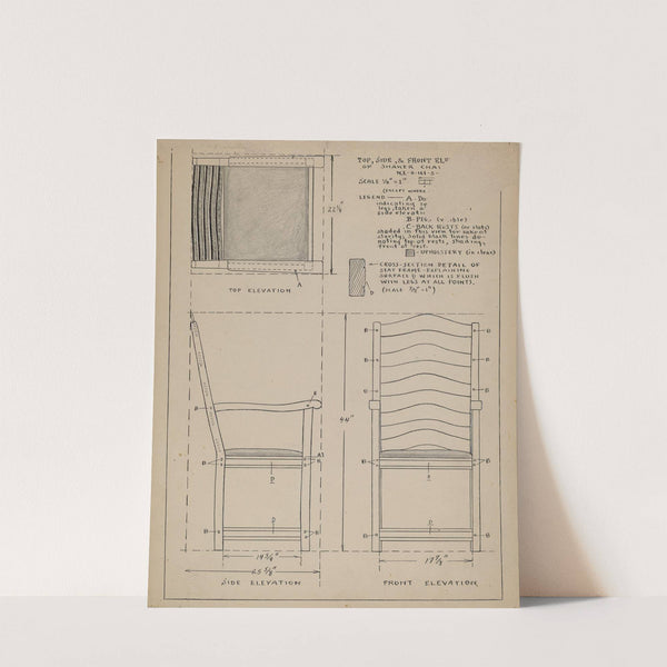 Chair by Francis Law Durand