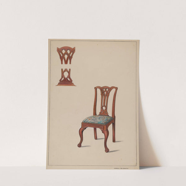 Chair by Francis Law Durand