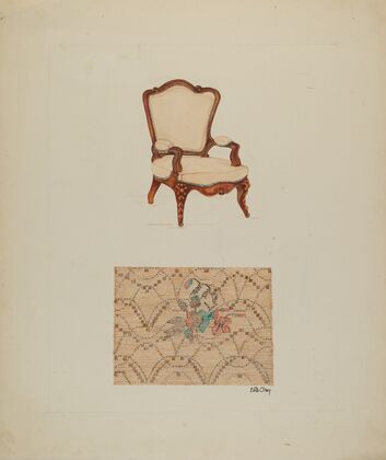 Chair and Tapestry