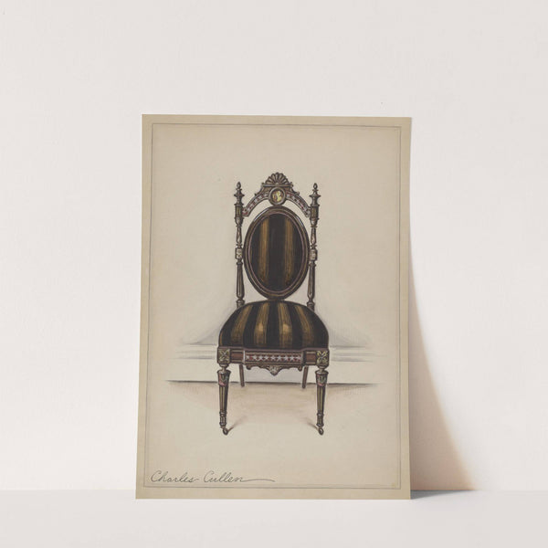 Chair (one of a pair) by Charles Cullen