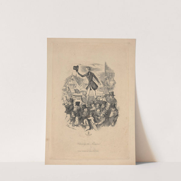 Chairing the member. (1840) by John Leech