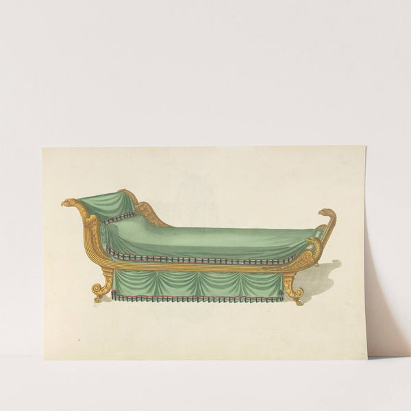 Chaise longue. by Thomas Sheraton