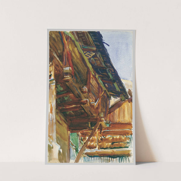 Chalet (1912) by John Singer Sargent