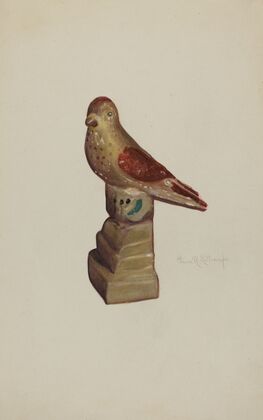 Chalkware Bird