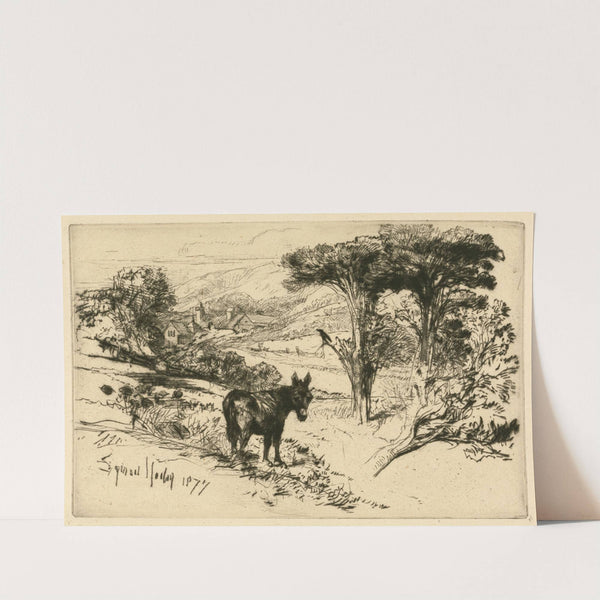 Challow Farm by Francis Seymour Haden