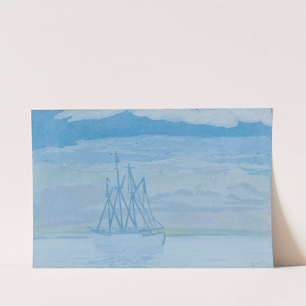 Chalutier sur la mer by Léon Spilliaert