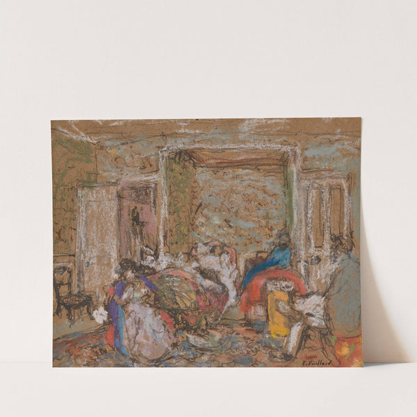 Chambre à Amfréville, Madame Hessel souffrante (1907) by Édouard Vuillard