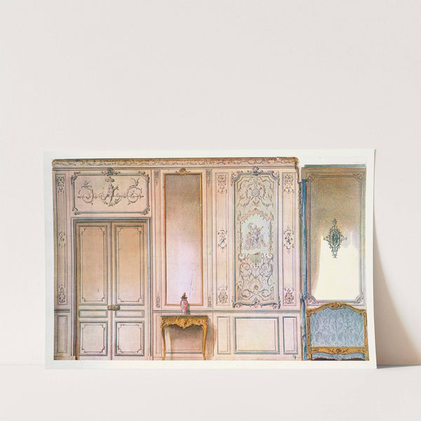 Chambre a coucher composée d’aprés celle de Ninon de Lenclos… (1907) by Georges Rémon