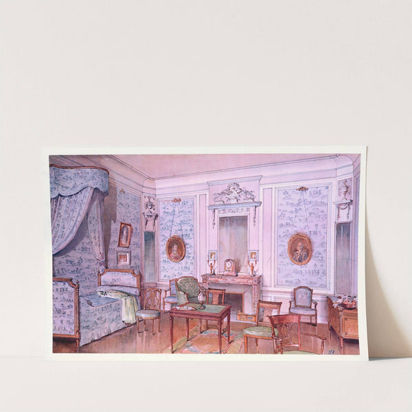 Chambre a coucher (époque de la Constituante)…. (1907) by Georges Rémon