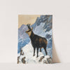 Chamois High in the Mountains by Hugo Engl