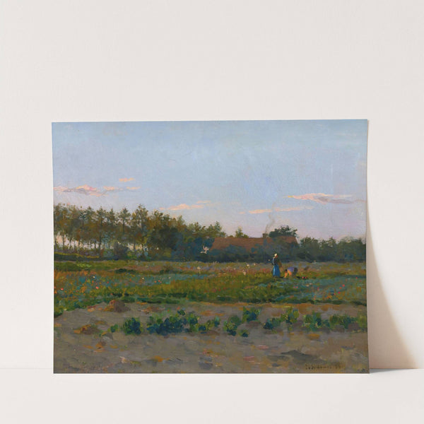 Champ De Coqueliquots by Henri Le Sidaner