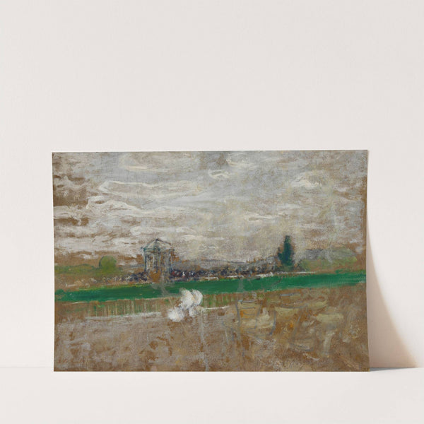 Champ de Course (circa 1899) by Édouard Vuillard