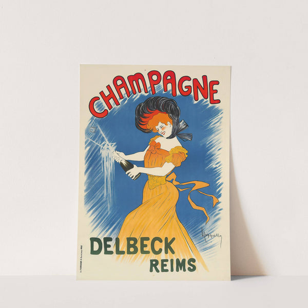 Champagne Delbeck (1902) by Leonetto Cappiello