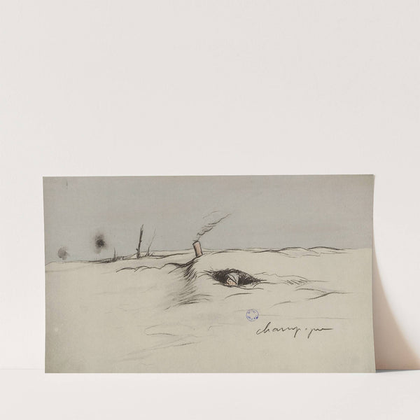 Champagne (1915-1916) by Georges Goursat (Sem)