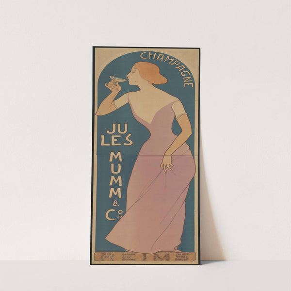 Champagne Jules Mumm (1895) by Maurice Réalier-Dumas