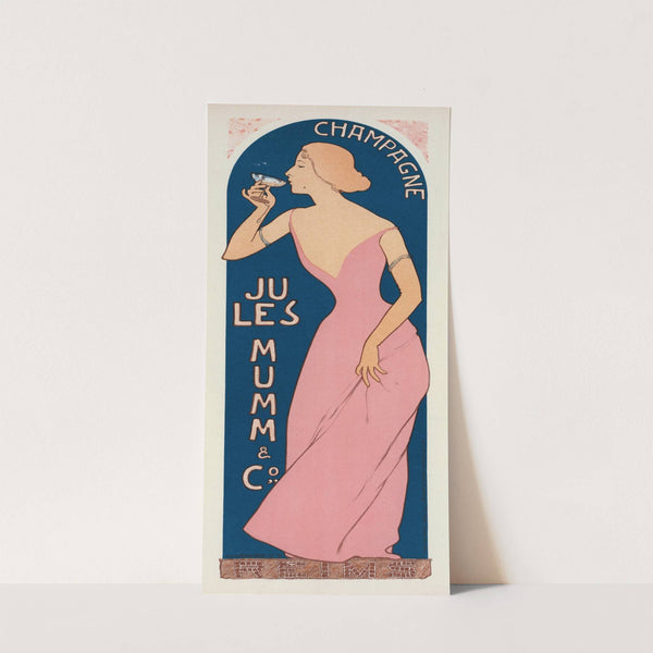 Champagne Jules Mumm by Maurice Réalier-Dumas