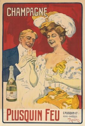 Champagne Plusquin Feu (1908)