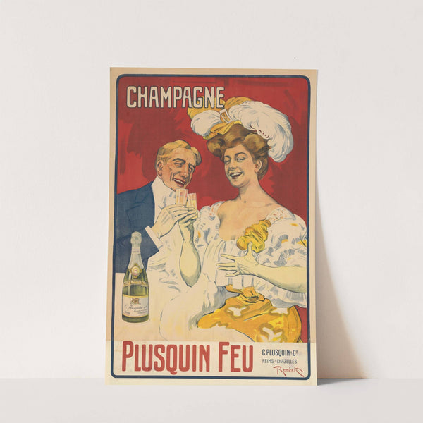 Champagne Plusquin Feu (1908) by Ferdinand von Reznicek