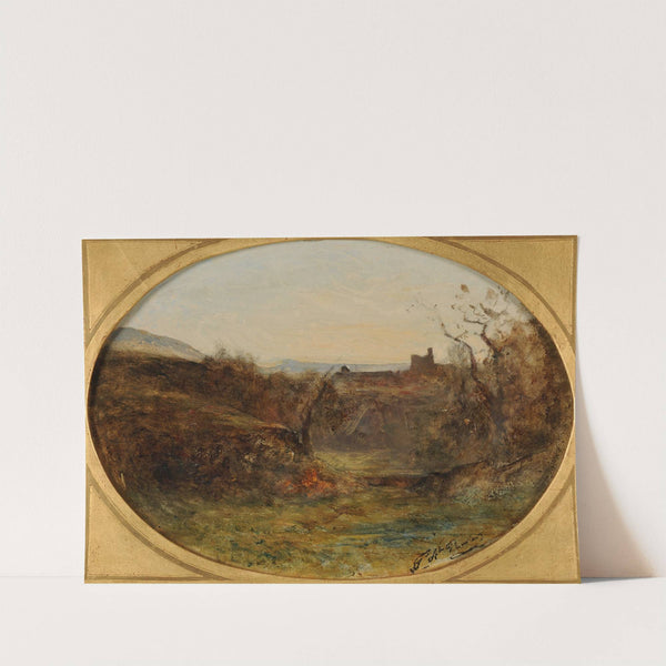 Champfond à Crémieu by François-Auguste Ravier